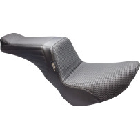 Tailwhip Seat — 2-Up, Driver 31 cm (12-1/4"), Rear 18 cm (7"), Black