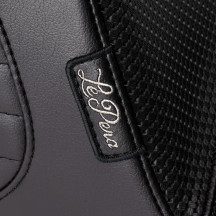 Tailwhip Seat — 2-Up, Driver 31 cm (12-1/4"), Rear 18 cm (7"), Black