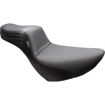 Tailwhip Daddy Long Legs Low Rider Seat — 11 in driver width, 7.5 in rear width, 2-up seat, black