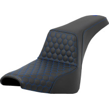 Honeycomb Step-Up Seat — 73.5 cm overall, 26 cm driver width, Black