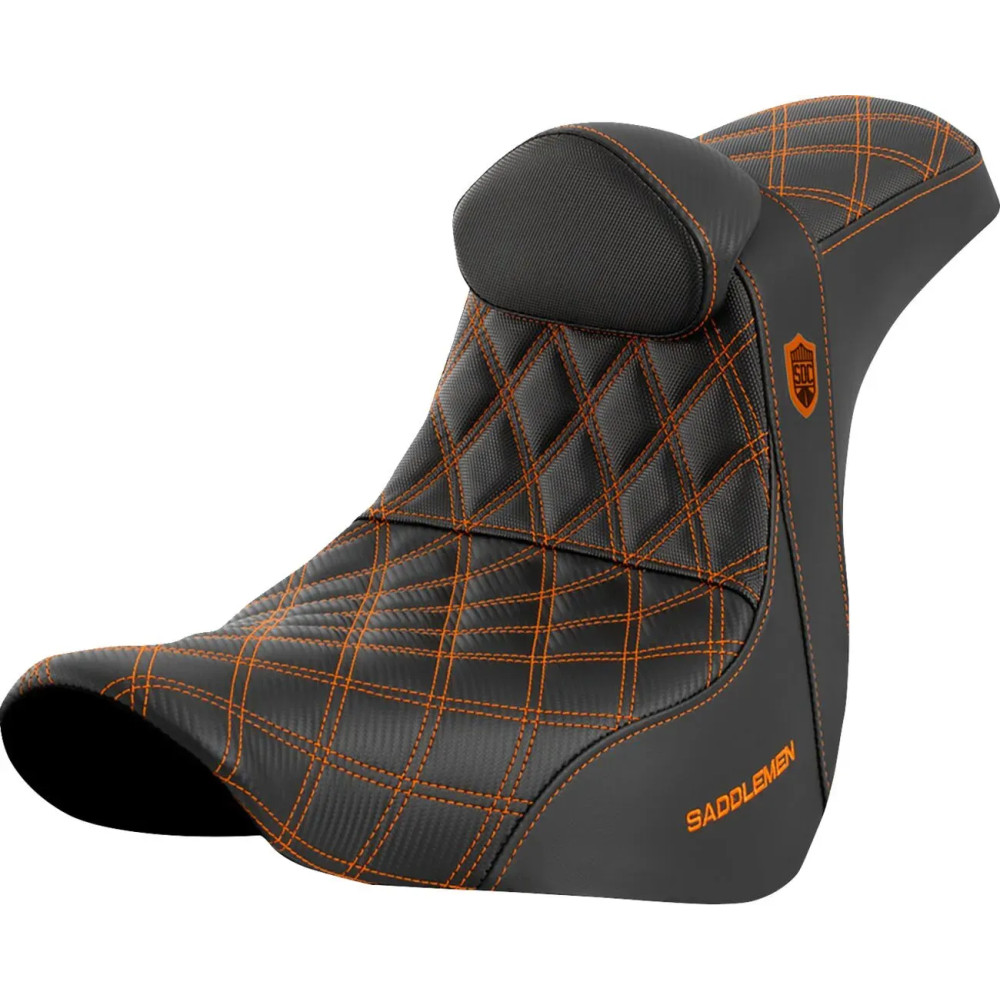 Pro Series SDC Performance Grip Seat — Driver 37 cm (14-1/2") , Width 29 cm (11-1/2"), 2-Up, Black