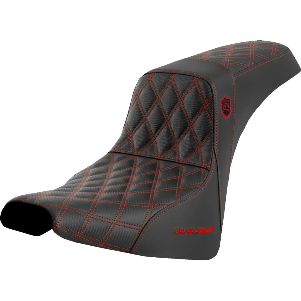 Pro Series SDC Performance Grip Seat — 80 cm (31-1/2") overall, Driver 35.5 cm (14") × 28 cm (11"), 2-up, Black