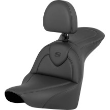 RoadSofa™ Seat — Overall length 30-1/2", Driver width 15", Black