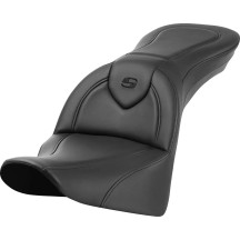 Roadsofa™ Carbon Fiber Seat — Black, 2-Up Seat