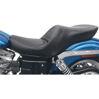 Explorer™ Seat — 73.5 cm (29") overall, 2-Up, fits Softail Deluxe FLSTN (rack removal required), Black