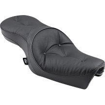 Asiento Touring de Perfil Bajo — Negro, 68,5 cm total, Conductor 40,5×32 cm, 2 plazas