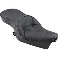 Asiento Touring de Perfil Bajo — Negro, 68,5 cm total, Conductor 40,5×32 cm, 2 plazas