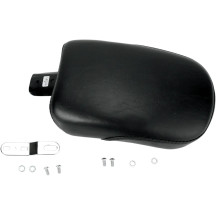 Bare Bones Series Pillion Pad — 12" × 8", black