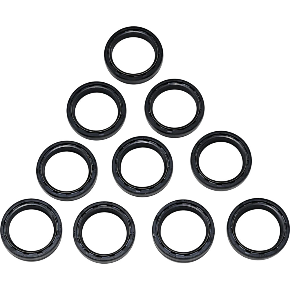 Fork Seals/Dust Seals 10-Pack — 39.00 mm (1.54 in) inside diameter