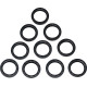 Fork Seals/Dust Seals 10-Pack — 39.00 mm (1.54")