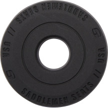 S3 Super Slammed Solo Seat — 16" length, 12-1/2" width, Black