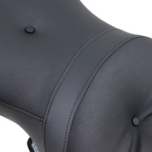 Low-Profile Wide Touring Seat — 68.5 cm (27") overall, 35.5 cm (14") driver width, Black