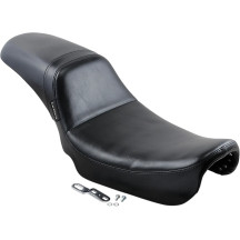 Daytona Daddy Long Legs 2-Up Vinyl Seat — 73.5 cm overall length, 47 cm driver length, 25.5 cm driver width