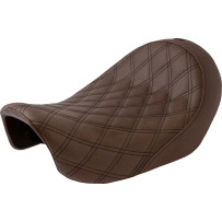 Renegade Lattice Stitch Solo Seat — 30.5 cm (12") length, 28 cm (11") width, Brown