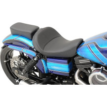 Solo Seat with EZ Glide II™ Backrest Option — Black, 19.5 in length, 13.5 in width, 44 mm thick