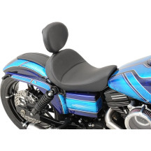 Solo Seat with EZ Glide II™ Backrest Option — Black, 19.5 in length, 13.5 in width, 44 mm thick