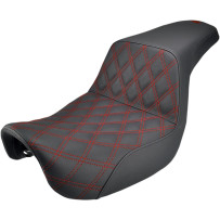 Step-Up Seat — 2-Up seat, fits standard tank, Red
