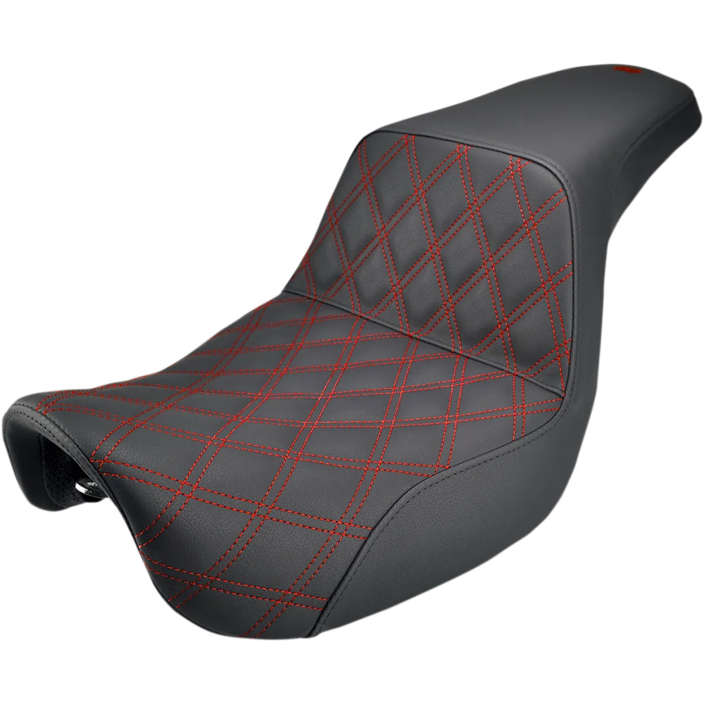 Step-Up Seat — 2-Up seat, fits standard tank, Red