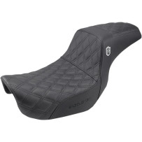 Pro Series SDC Performance Grip Seat — 2-Up, Driver 33 cm (13") × 28 cm (11"), Rear 30.5 cm (12") × 19 cm (7.5"), Black