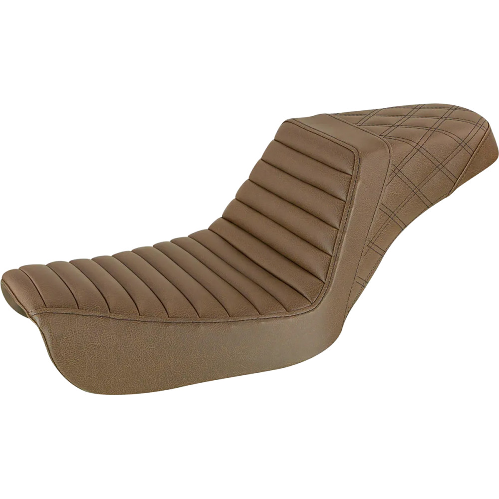 Step-Up Seat — 2-Up, 68 cm overall length, Brown