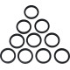 Fork Seals/Dust Seals 10-Pack — 49.00 mm ID