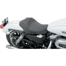 Asiento individual compatible con respaldo — Negro, 51 cm longitud total, 34.5 cm largo del conductor