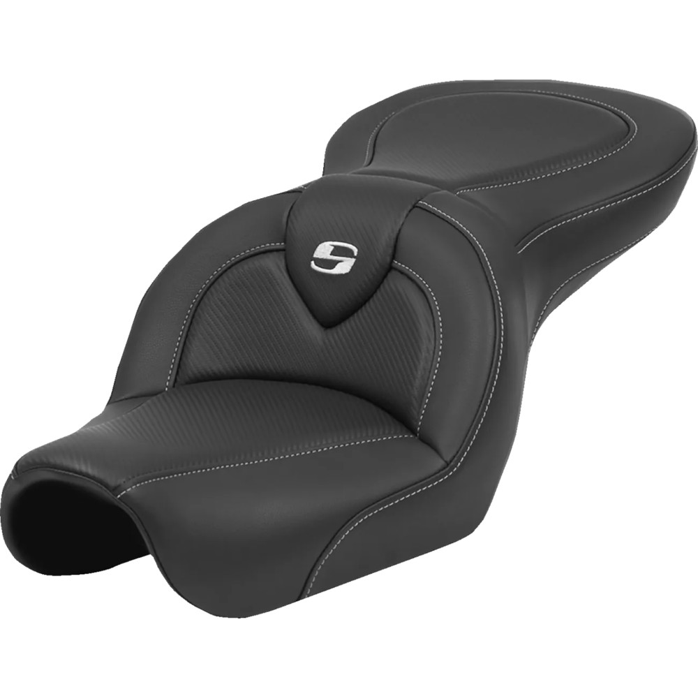 Roadsofa™ Carbon Fiber Seat — 27.5" overall, 12" driver, 13.5" driver width, Black