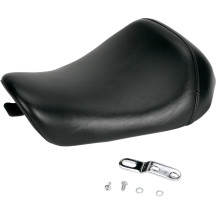 Bare Bones Solo Seat — 10 in L, 12-1/4 in W, fits 17 L tank, Black
