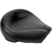 Wide Vintage Solo Seat — 35.5 cm (14") × 38 cm (15"), Black