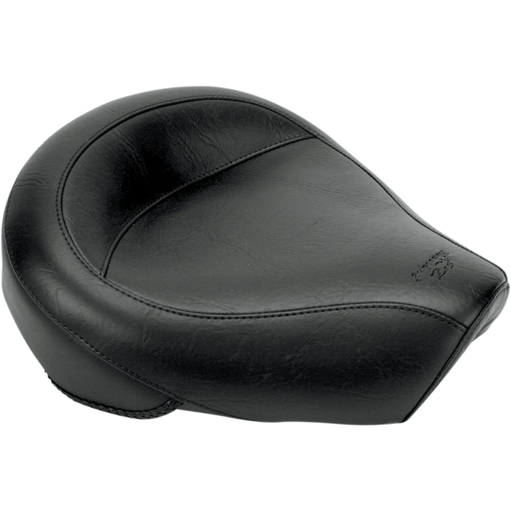 Wide Vintage Solo Seat — 35.5 cm (14") × 38 cm (15"), Black