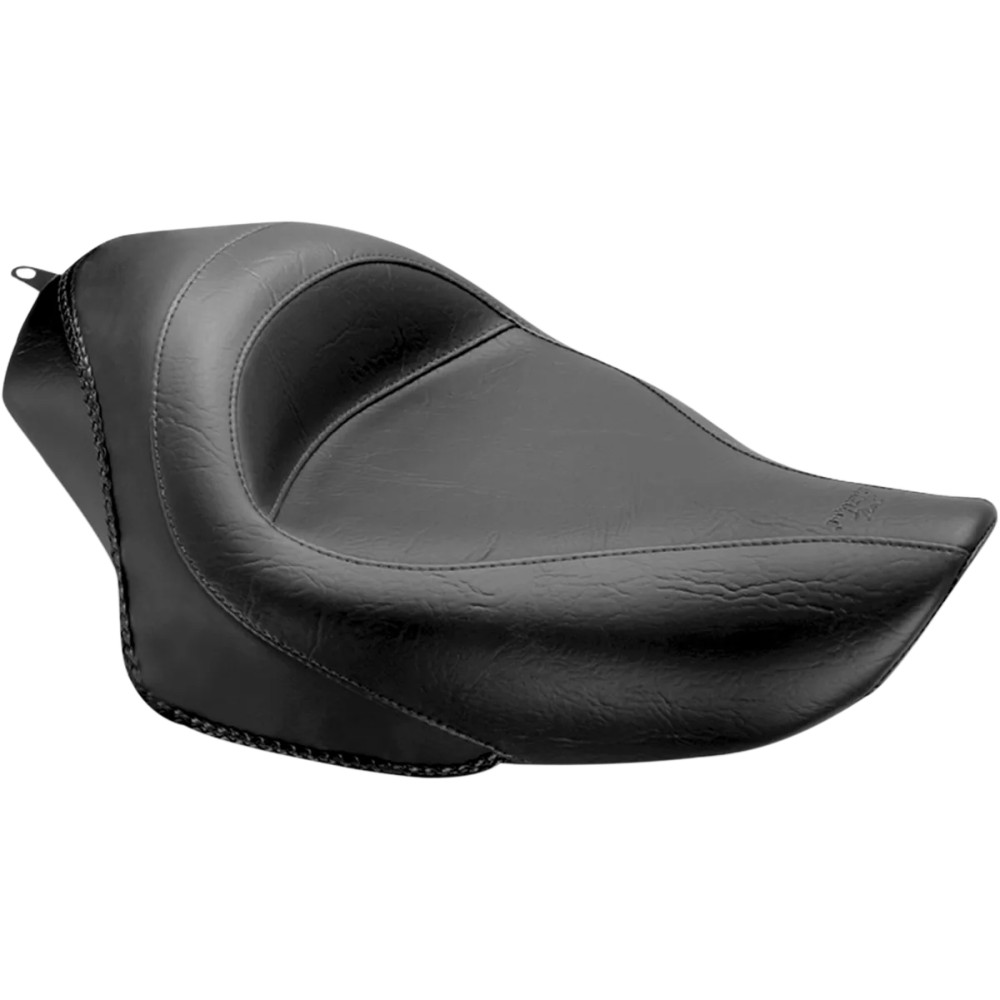 Solo Seat — 21 in overall length, 15-1/4 in driver length, 12-1/2 in driver width, black