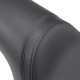 Asiento Predator — 68,5 cm total, 28 cm ancho, Negro