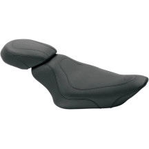 Tripper™ Synthetic Leather Solo Seat — 38 cm (15") length, 28 cm (11") width, Black