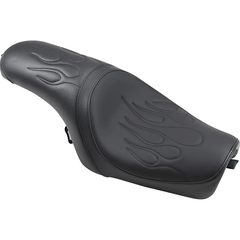 Asiento Predator — Negro, 68,5 cm (27"), 44 mm (1-3/4"), compatible con sissy bars Drag y la mayoría H-D