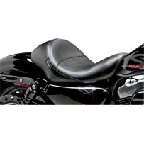 Aviator Solo Seat — 16" L x 12" W, 21" overall, fits 3.3 US gal tank, Black