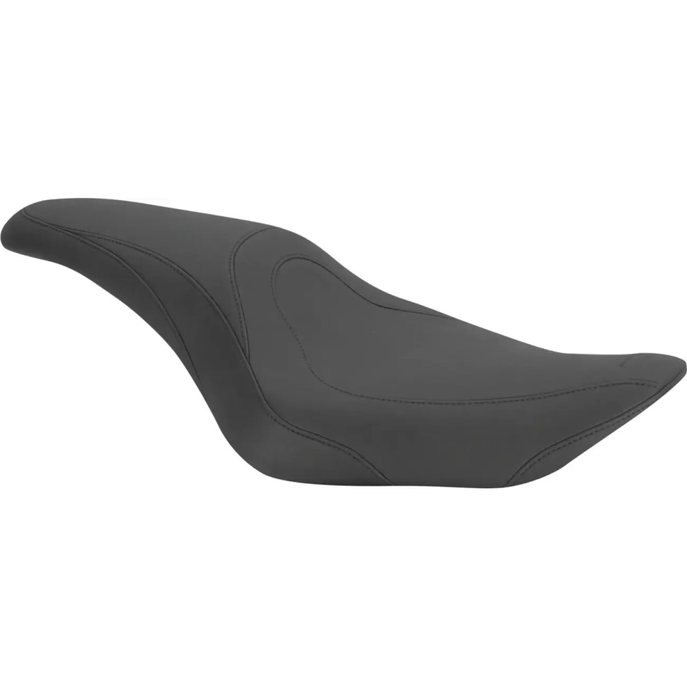 Tripper Fastback™ Seat — 12" front, 6-1/2" rear, 26" overall, Black