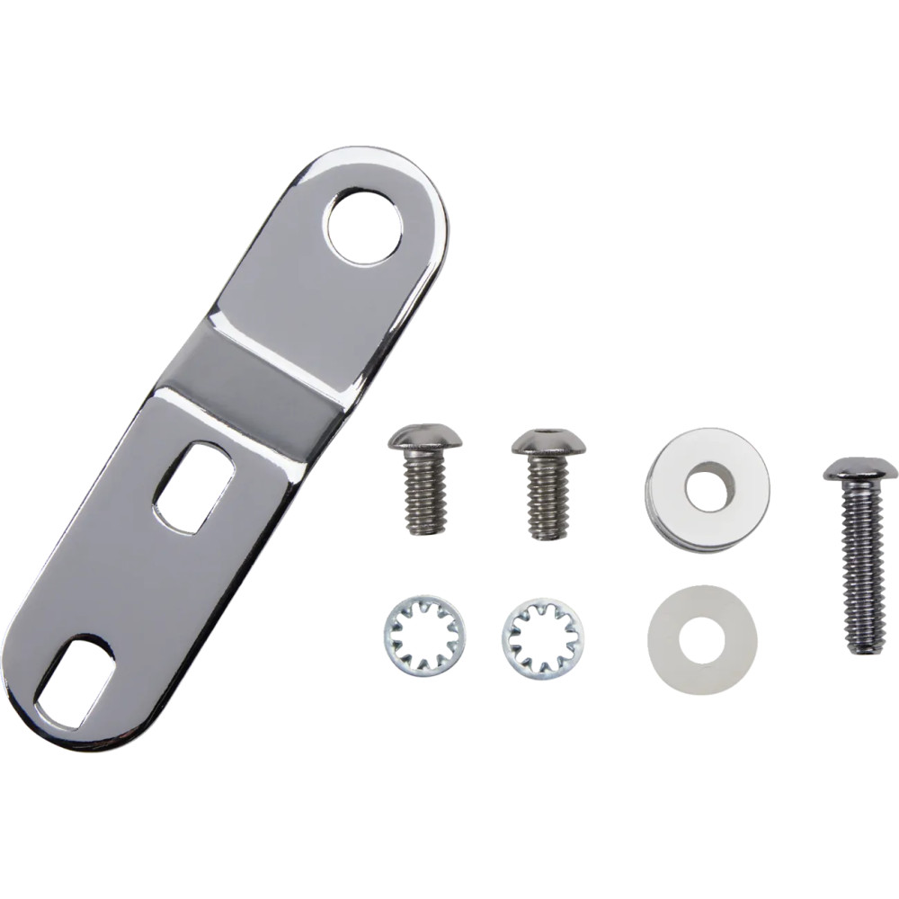 Bare Bones Series Pillion Pad — 33 cm x 18 cm, Black