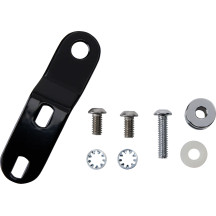 Bare Bones Series Pillion Pad — 33 cm (13"), 18 cm (7"), Black