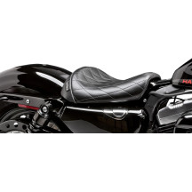 Bare Bones Solo Seat — 40.5 cm overall, 32 cm width, Black