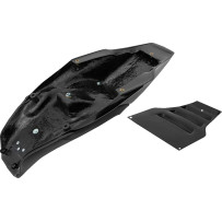 Eliminator Tail Section/Seat — 71 cm (28") overall, 47 cm (18-1/2") seat, 26.5 cm (10-3/8") wide, 31.7 mm (1-1/4")
