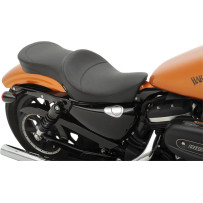 Asiento 2-Up doble tipo cubeta de vinilo — 26.5" (67.5 cm), Touring, Negro