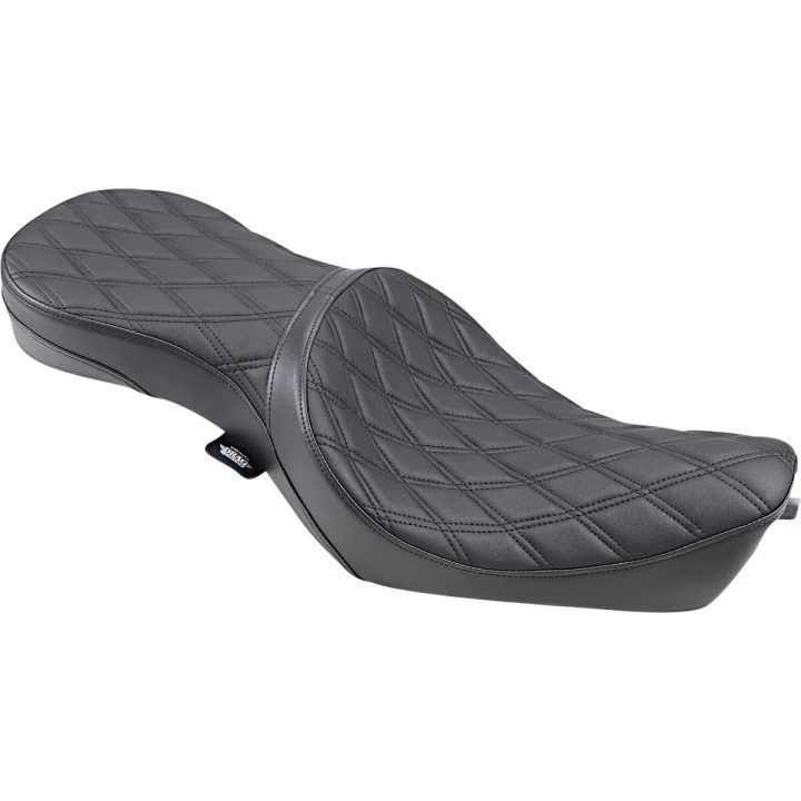 Asiento de vinilo 2 plazas doble — Touring, 67.5 cm longitud total