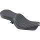 Asiento de vinilo 2 plazas doble — Touring, 67.5 cm longitud total