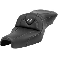 Roadsofa™ Standard Reach Seat — Black, 68.5 cm (27") overall, fits 17 L tank (4.5 US gal.)