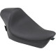 Asiento solo estilo café — 51.5 cm longitud total, compatible con depósitos de 2.1/3.3/4.5 US gal, Negro
