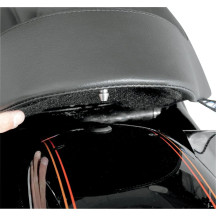 Backrest Compatible Solo Seat — 53.5 cm (21 in), 43 cm (17 in), 28 cm (11 in), Black