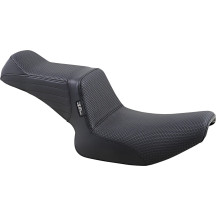 Tailwhip Seat — 32 cm (12-1/2") driver, 19 cm (7-1/2") rear, 2-Up, Black
