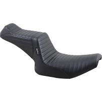 Tailwhip Seat — 2-Up Seat, Driver width 32 cm (12-1/2"), Rear width 19 cm (7-1/2"), Black
