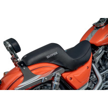 The Drifter Seat — 73.5 cm (29") length, 28 cm (11") driver width, 14 cm (5.5") rear width, Black
