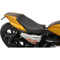 Eliminator Carbon Fiber Solo Seat — 18.75 in L, 9 in W, 31.7 mm thickness, Black